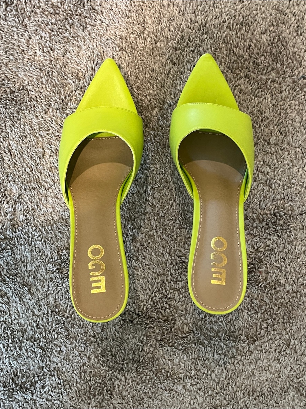Ego Neon green platform mule - Picture 3 of 6